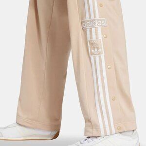 TAN adidas Originals ADIBREAK Snap-leg Track Pants